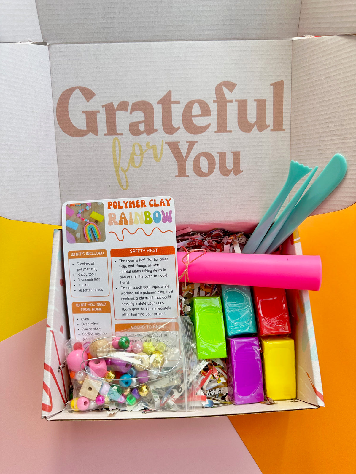 Polymer Clay Raiinbow Kit