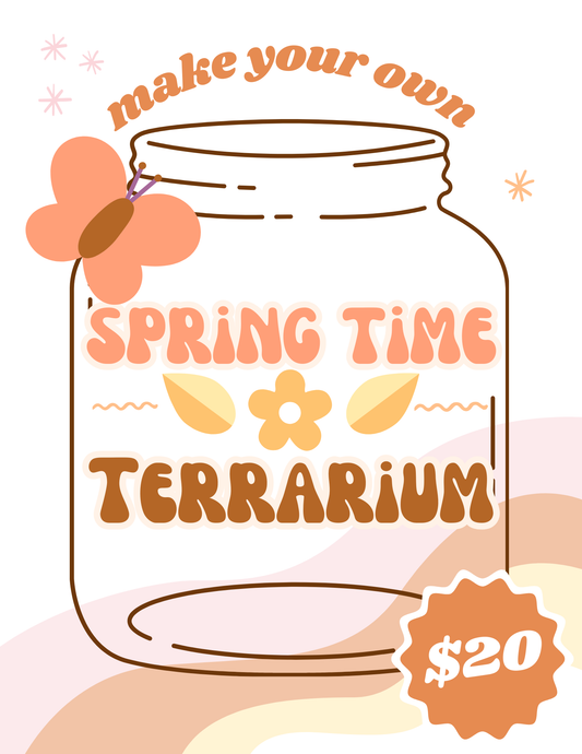 Spring Time Terrariums